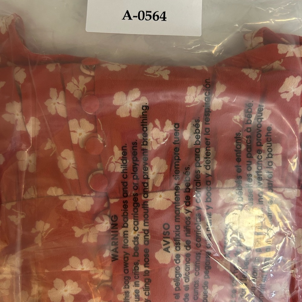 NWT Madewell Button-Front Retro in Happy Hibiscus Dress sz 16 Indie Coquette - Picture 16 of 16